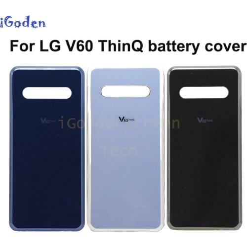 For LG V60 Thinq Battery Cover Case Rear panel Replacement For LG V60 thinQ Back battery cover