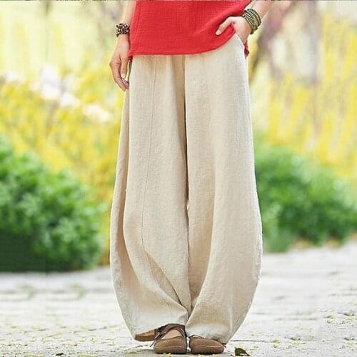 Dunayskiy Women's Linen Trousers