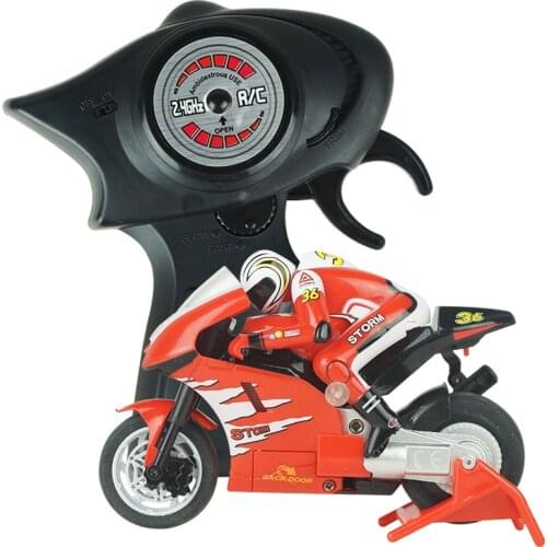 EBORUI 8012 RC Motorcycles 4 Channel Remote Control Motorcycle Goes on 2 Wheels RC Motorcycle Motorbike RTR