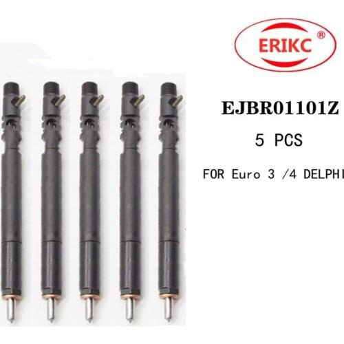 ERIKC 5 PCS EJBR 011 01Z Diesel Fuel Pump Common Rail Injector EJBR01101Z For Ford Focus Transit Connect Turnier 1.8TD