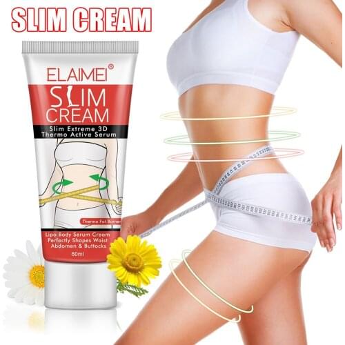 Hot 60ml Slimming Cream Weight Loss Slim Cream Waist Arm Leg Fat Burning Cream Health Care Body Massage Cream SN-Hot