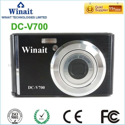 Hot Sale Digital Compact Camera DC-V700 18MP Photographing FHD 1080P Professional Digital Camera 2.4" LCD Display EIS Mini DVR