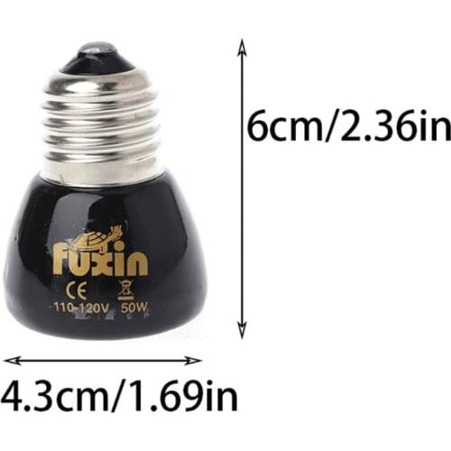 Far Infrared Ceramic Emitter Heating Light Lamp For Pet Reptile Back Jy28 21 Dropshipping