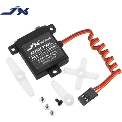 RC Servo,JX PDI-HV2107MG 7.9kg 7.4V Metal Gear Digital Servo For RC Fixed Wing Airplane Plane