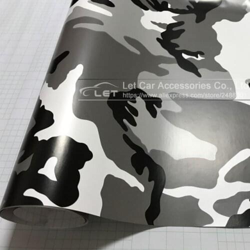 Camo Vinyl Wrap Car Motorcycle Decal Mirror Phone Laptop DIY Styling Camouflage Sticker Film Sheet