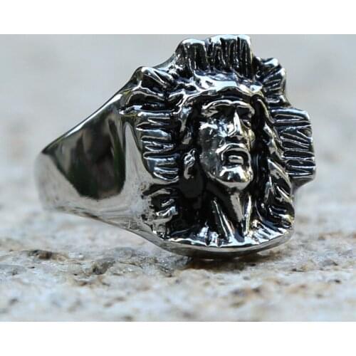 Fashion Religious Belief Jesus Rings for Men And Women Retro Stainless Steel Son of God Ring Punk Hip Hop Jewelry Accessories