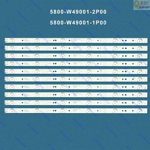 LED Lamp TV backlight strip kit 5800-W49001-2P00/1P00 for Skyworth 49E5ERS 49E360E