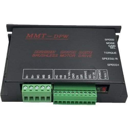 10/50DPW15BL 12v 24V 48v 100W 150W BLDC Controller 15A Brushless dc motor controller 3 phase hall sensor bldc driver for robots