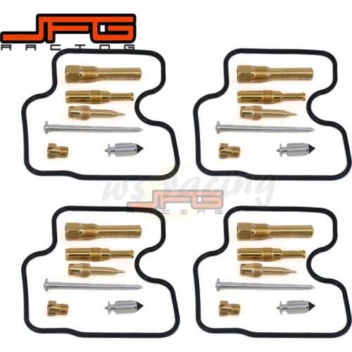 4 Sets Motorcycle Carburetor Repair Fix Kit Rebuild Tool For HONDA CBR250 CBR 250 NC22 CBR400 CBR 400 NC29
