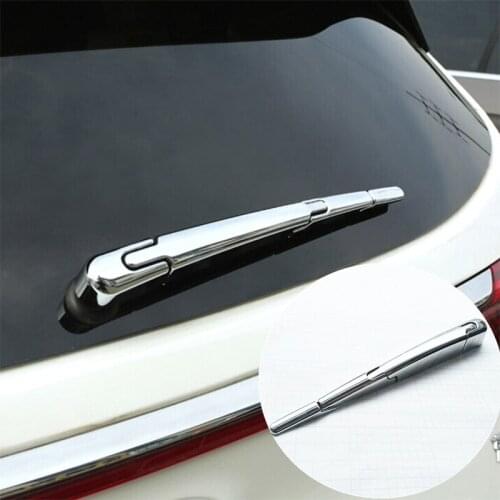For Kia Sportage QL 2017 2018 ABS Chrome Car Rear window Wiper Arm Blade Cover Trim Sticker Car Styling Accessories 4pcs
