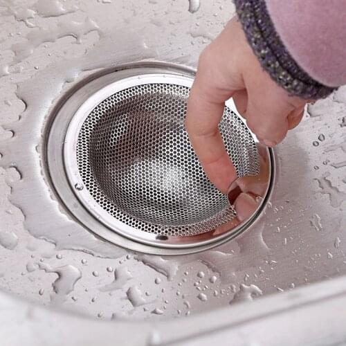 Kitchen Drains Sink Stainless Steel Strainer Bathroom Floor Drain Stainless Steel Sink Bathroom Drain Steel Sink Sewer Strainer