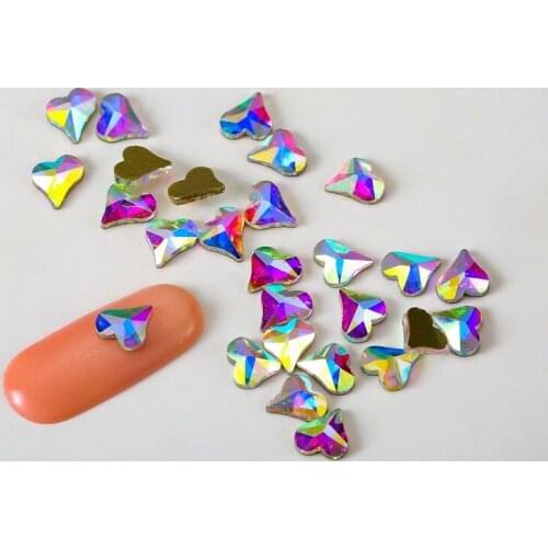 Nail Rhinestones Art New Crystal AB Fancy Nail Art DIY Nails Art Decoration and Crafts