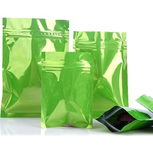 1000pcs Heat Seal Mylar Bag Resealable Zip Pouches with Tear Notch Cosmetic Makeup Waterproof Bags Food Packaging Sac