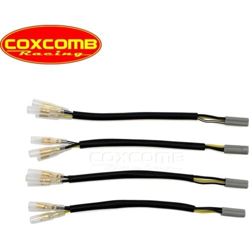 Turn Signal Light Wiring Adapter Connector Lead for Suzuki GSX R600 R750 R1000 GSF600S/1200 Bandit GSX1300R Hayabusa SV650/1000