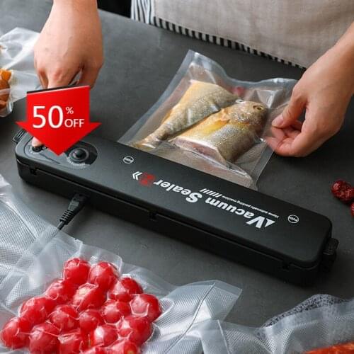 Household Kitchen Vacuum Sealer Packaging Machine with 10pcs Vacuum bags Household Sealer Food Vacuum Sealer Production CF38