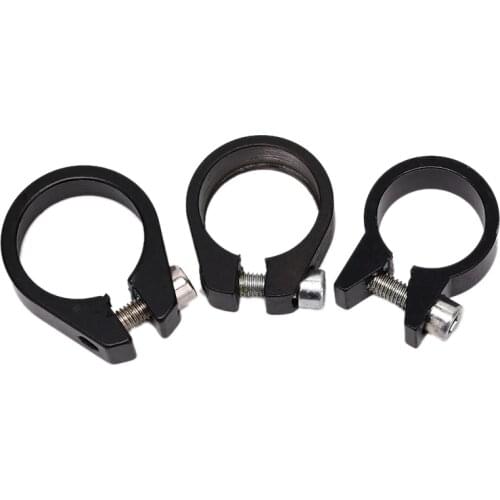 25.4/28.6/31.8mm Aluminum Tube Clamp MTB Bike Seatpost Clamp Bicycle Saddle Seat Clamp Seatpost Tube Cycling Parts Head Tube