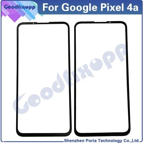 For Google Pixel 4A 5G/Pixel 5 LCD Display Touch Front Outer External Lens For Google Pixel5 GTT9Q Pixel4A G025I Glass Screen