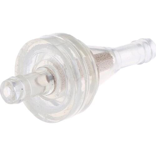 2020 New 1/4" Inline Clear Gas Filte 6mm Universal Motorcycle Gas Petrol Fuel Oil Filter