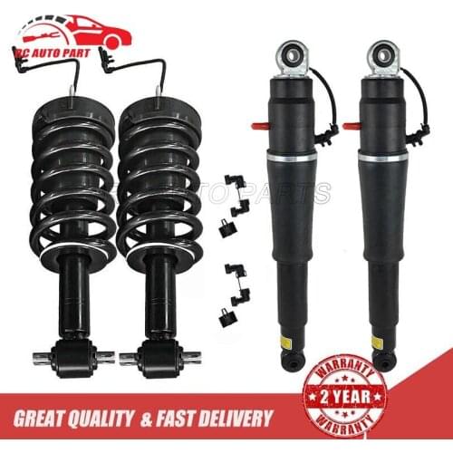 4PCS Front Rear WIth Magnetic Air Shock Absorber For Cadillac Escalade GMC Yukon 2014-2019 23151122 23312167 84176631 84176675