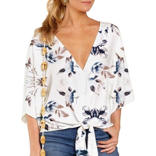 Женские рубашки с принтом ANSELF China At AliExpress