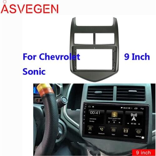 Asvegen Car Radio Fascia Frame For Chevrolet sonic Car Dvd Frame Install Panel Dash Mount Installation Dashboard