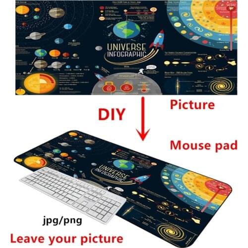 Anime Rick Large Mouse Pad XL Computer Gaming Mousepad Big Mouse Mat for Gamer Office PC Desk Mat XXL Mause Pad Carpet Cartoon