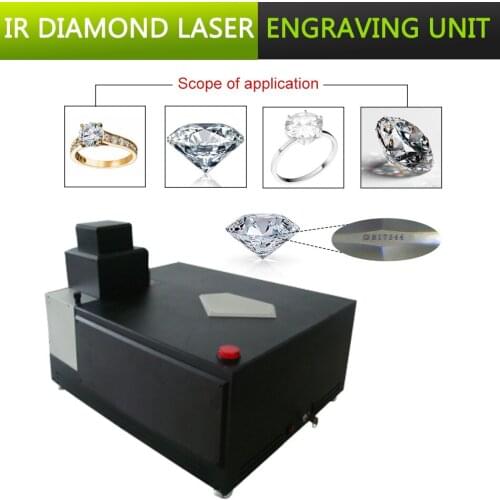 Hot & Cold Laser Diamond Jewelry Letter Number Engraving Machine Marking Machine Carving Unit 100-240 V 50-60 Hz