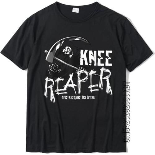 Jiu Jitsu Halloween Knee Reaper BJJ Gift T-Shirt T Shirt On Sale Normal Cotton Male T Shirt Printing