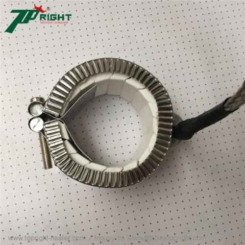 ID80x150mm, 230v 1500w ceramic band heater