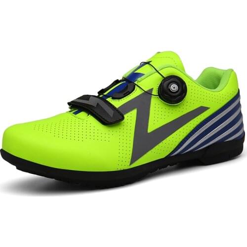 Lightning Men Cycling Shoes Anti-Slippery Breathable MTB Road Bike Shoes Women Mountain Bicycle Footwear Large Size 13 Sapatilha