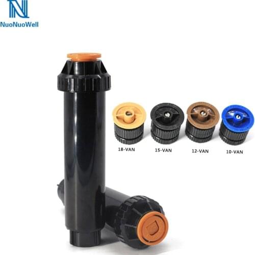 NuoNuoWell 1/2" Female Screw Pop-up Sprinkler Internal Thread 360 Degree Adjust Scattering Spray Nozzle Garden/Lawn Irrigation