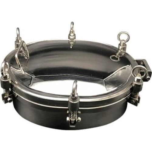 Oval Pressure Manhole Cover Sanitary SS304 Mirror Polished Manhole Cover