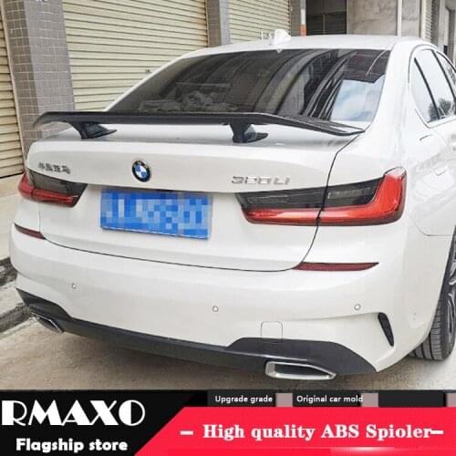 For BMW G20 G28 Sedan Universal TF Spoiler 2019-2021 BMW 3 Series Spoiler ABS plastic Material Car Rear Wing Color Rear Spoiler