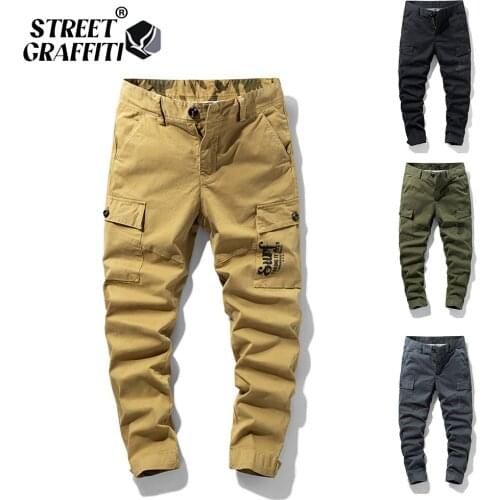 STREET GRAFFITI Mens Fashion Pants