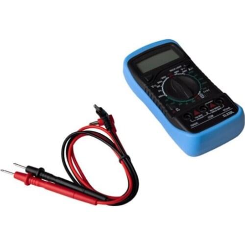XL830L Handheld Digital Multimeter LCD Backlight Portable AC/DC Ammeter Voltmeter Ohm Voltage Tester Meter Multimetro