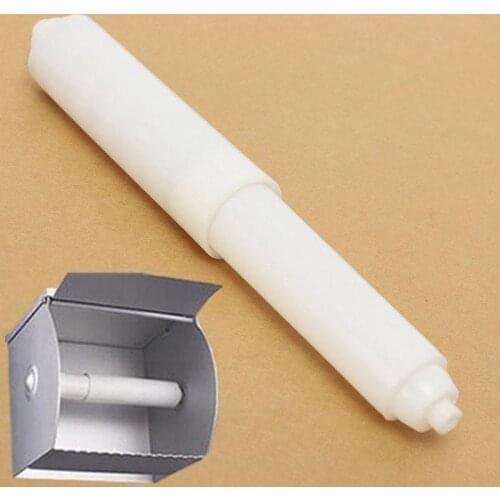1pcs Stretch Toilet Roll Paper Shaft Flexible Plastic Insert Bathroom Accessories Holder For Home Spring Paper Roller