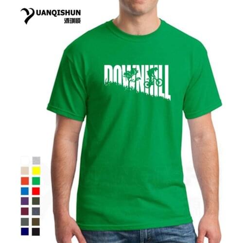 16 Colors Fashion Men t shirt Creator Mountain Biking MTB Shirt With Downhill Freeride T-Shirts Man Custome Shirt Tops tees