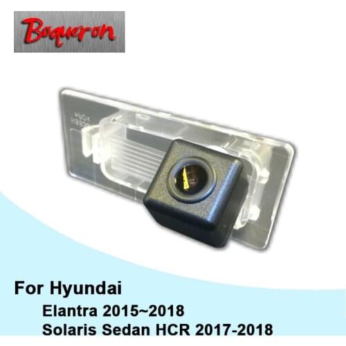 BOQUERON For Hyundai Elantra Solaris Sedan HCR SONY Waterproof HD CCD Car Camera Reversing Reverse rear view camera