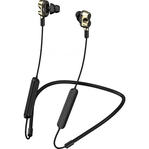 BT-91 Bluetooth 5.0 Stereo Hanging Neck Earphone Dual Motion Sport Gaming Earbud Wireless Stereo Sound Bluetooth Earphone