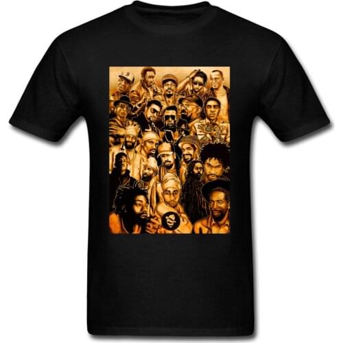 Dancehall Legends T-shirt 2019 Men T Shirt Punk Heavy Metal Tshirt Ska Rock Steady Tops Tees Bob Marley Streetwear Queen Rapper