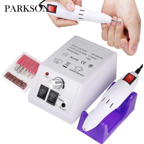 20000 RPM Electric Nail Drill Bits Set Milling-Cutter Professional Manicure For Manicure Nail Files Art Tools Grind Pedicure