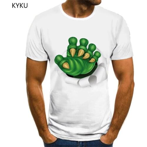 3d Tshirt Harajuku T-shirt Men Hand Funny T shirts Novel Tshirts Casual Hip Hop T-shirts 3d Short Sleeve summer Casual Tops Slim