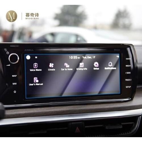 For Kia K5 Optima 2020 Car GPS navigation film LCD screen Tempered glass protective film Anti-scratch Film Accessories Refit