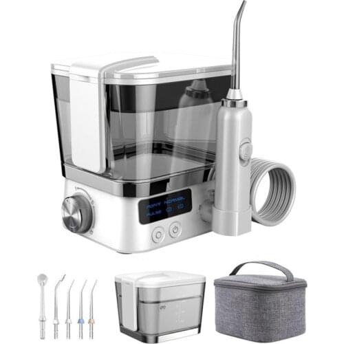 Oral Irrigator Water Flossing Electric Hydro Jet Tips 600ML Tank Hygiene Dental Flosser Teeth Cleaner