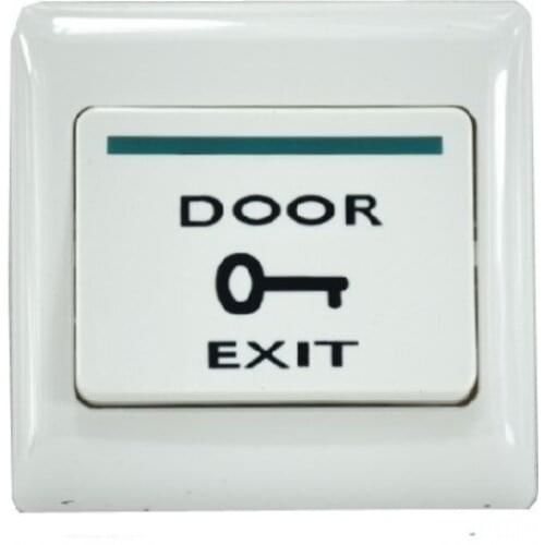 NO model Push Button door release 86x86 Door exit for door access control