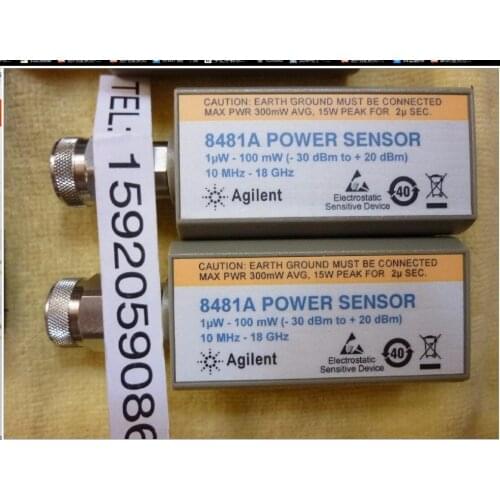[LAN] Agilent 8481A 10MHZ-18GHZ power 1uW-100mW -30dBto+20dB probe SMA SWITCH