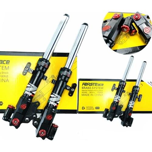 Universal 27core 340 to 370mm Motorcycle Front Fork Adjustable Hydraulic Front Shock Absorber For Scooter Electrical-Motorbike