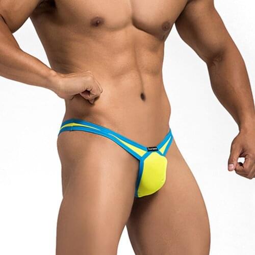 Sexy Men G-String Thongs Bikini Men Underwear Men T-Back Thong Homme Jockstrap Mens Briefs Male Sexy Penis U Pouch Panties