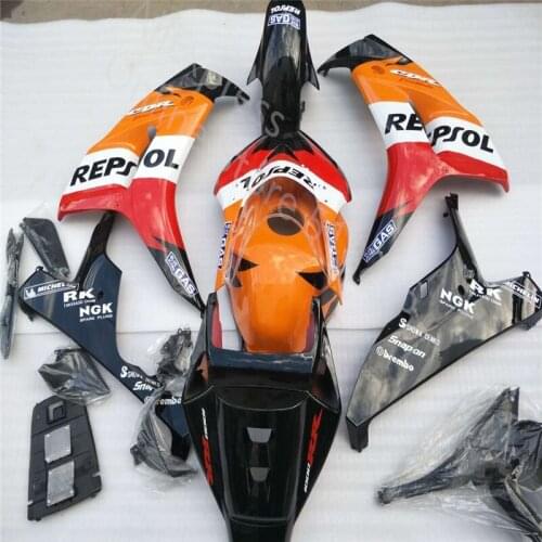Fit orangr red white black Body Kits for Honda Cbr1000 RR 06 07 Plastic Fairings CBR1000RR 2006 - 2007 Body Fairing