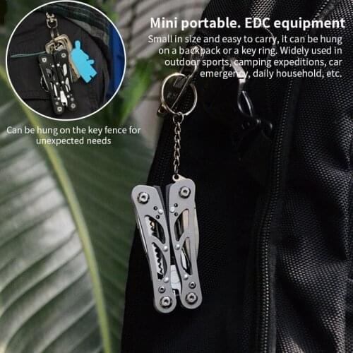 EDC Outdoor Camping Survival Tools Multitool Tactical Pliers Versatile Repair Folding Screwdriver Military Stainless Steel Gear
